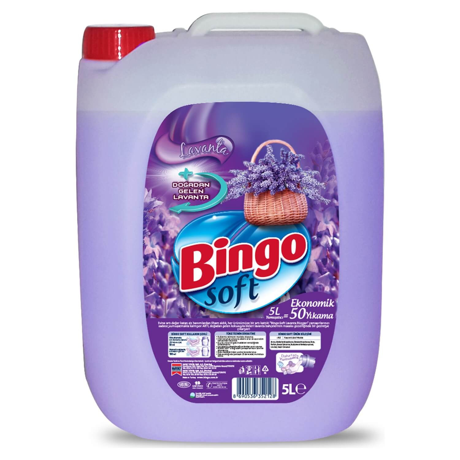 BİNGO SOFT LAVANTA 5LT