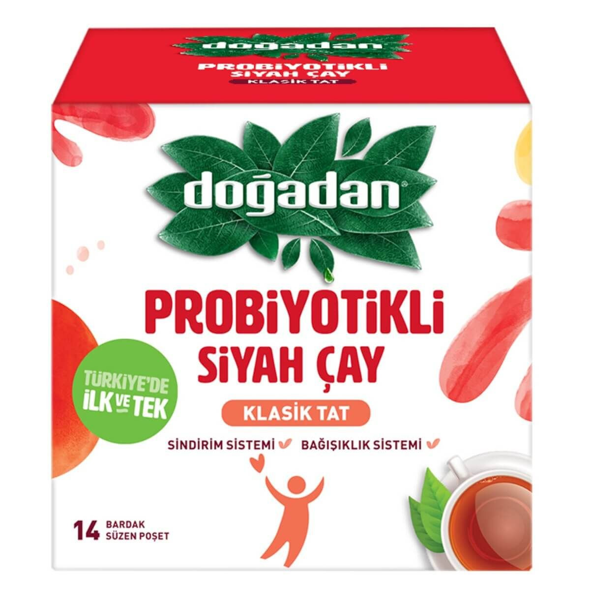 DOĞADAN PROBİYOTİK SİYAH ÇAY 28GR