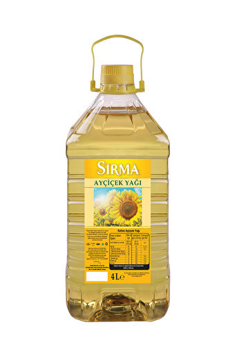 SIRMA AYÇİÇEK YAĞI 4LT PET