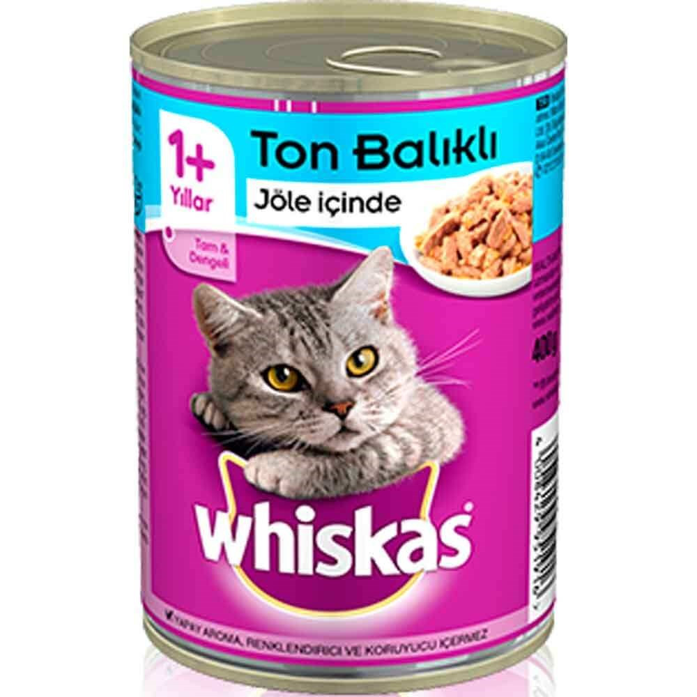 WHİSKAS KONSERVE TON BALIKLI 400GR