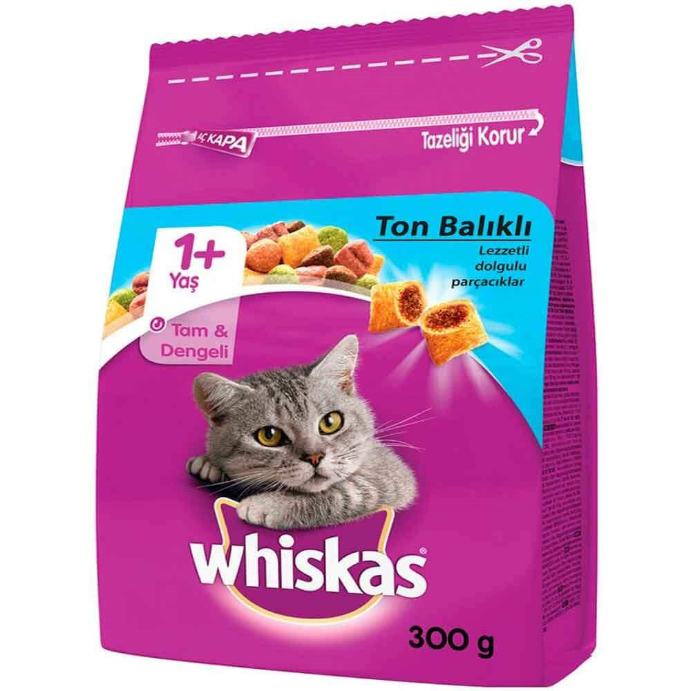 WHİSKAS KURU MAMA TON BALIKLI 300GR