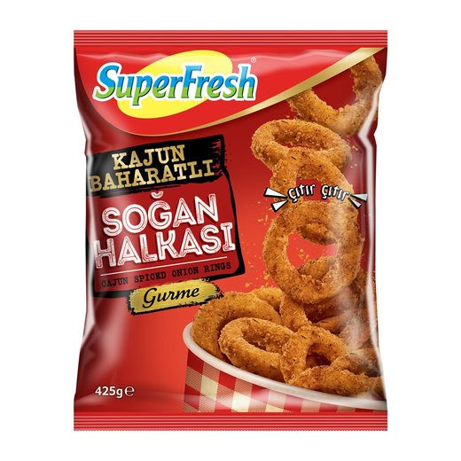 SÜPERFRESH SOĞAN HALKA KAJ.BAH. GURME 425GR