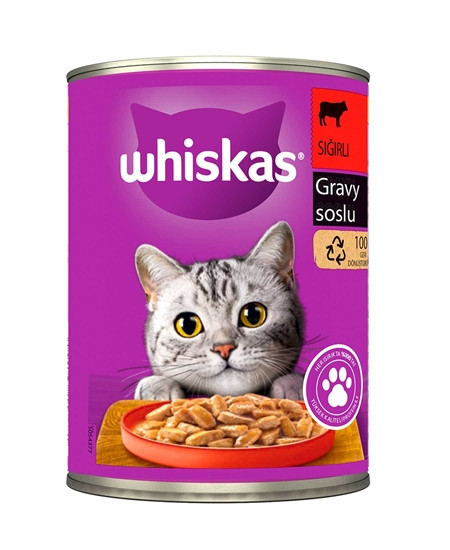 WHİSKAS SIĞIRLI KONSERVE 400GR