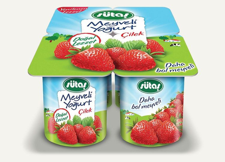 SÜTAŞ MEYVELİ YOĞURT ÇİLEK 115GR