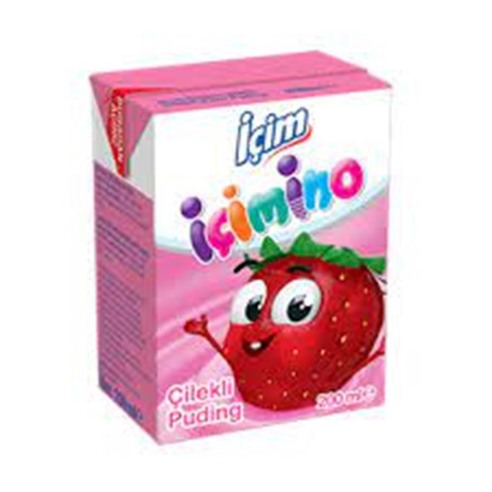 İÇİM İÇİMİNO PUDİNG ÇİLEKLİ 200GR