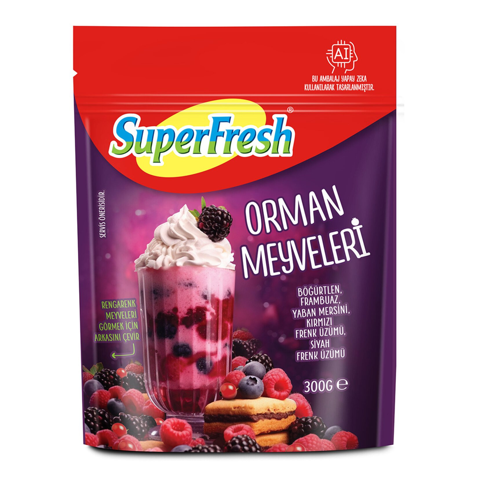 SÜPERFRESH ORMAN MEYVELERİ 300GR