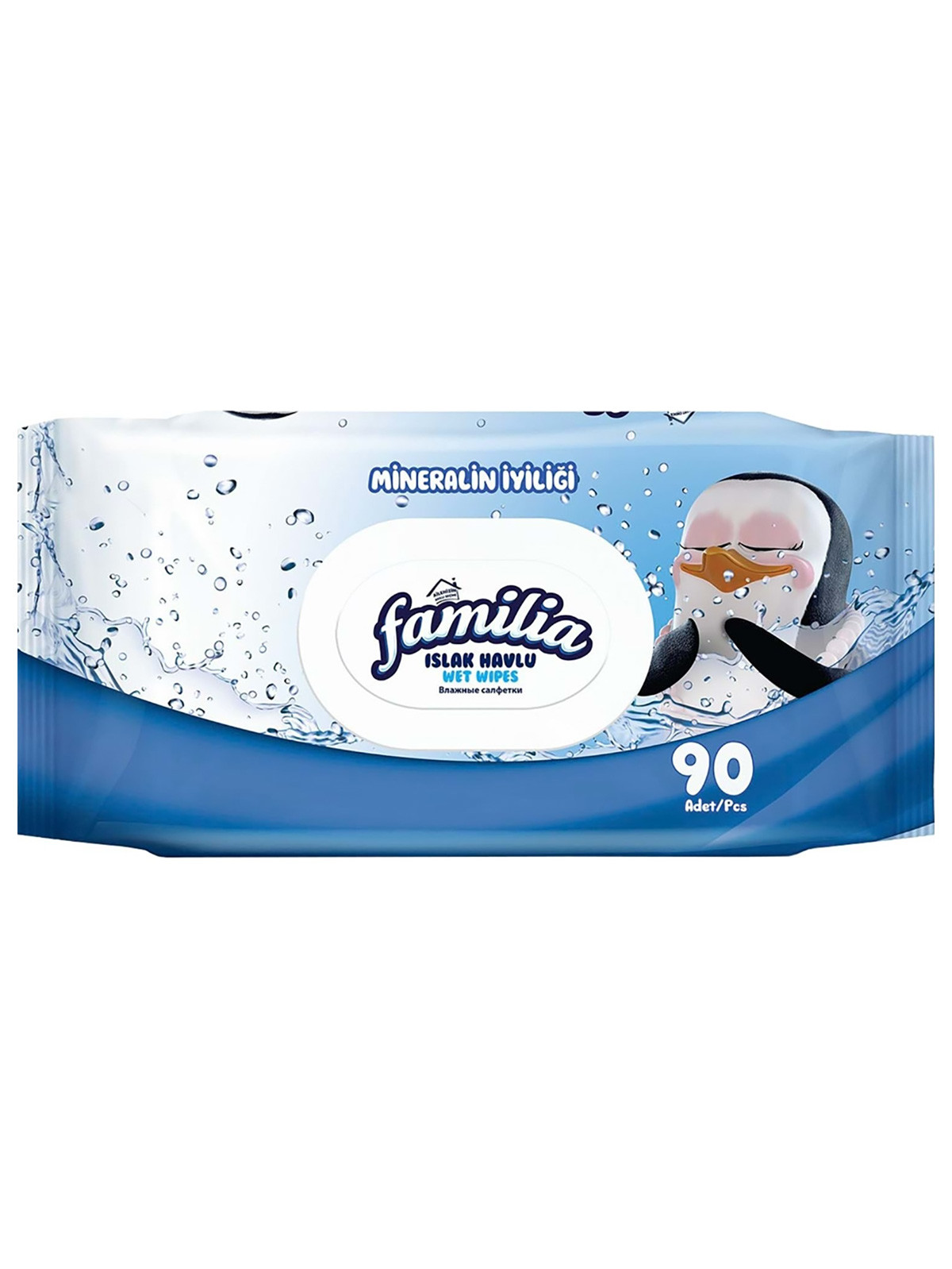 FAMİLİA ISLAK HAVLU MİNERALLİ 90'LI