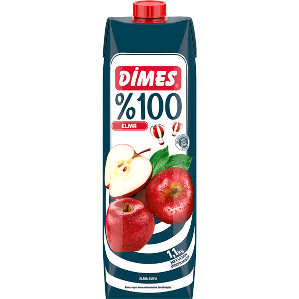 DİMES %100 ELMA ŞEFTALİ 1LT