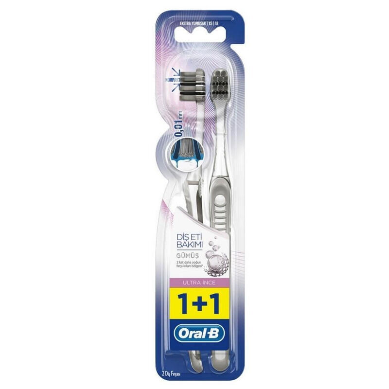 ORAL-B DİŞ MAC.GÜMÜŞ 1+1