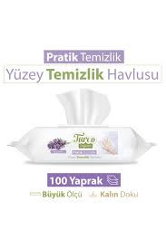 BABY TURCO YÜZEY TEM.HAVLUSU LAVANTA 100'LÜ