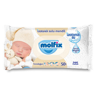 MOLFİX ISLAK HAVLU YENİ DOĞAN 50'Lİ