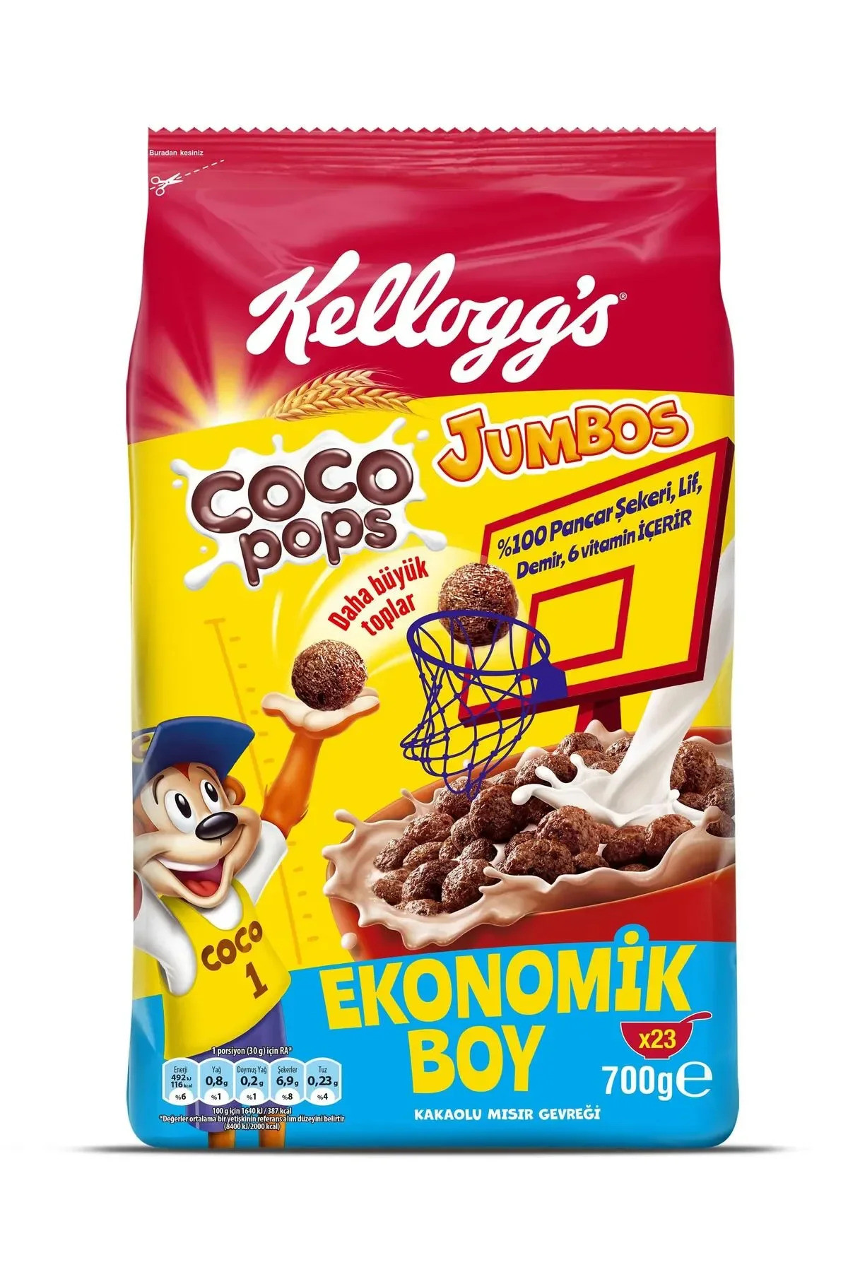 COCOPOPS JUMBOS BTS.700GR