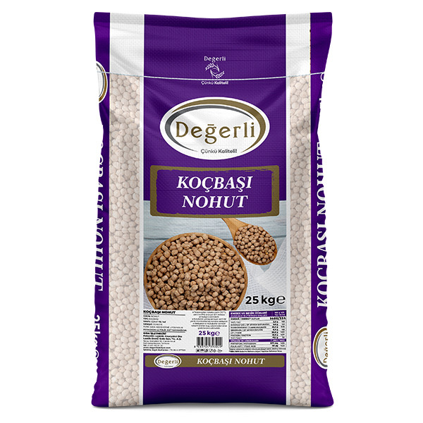 ÇUVAL MEKSİKA NOHUT DEĞERLİ 25KG