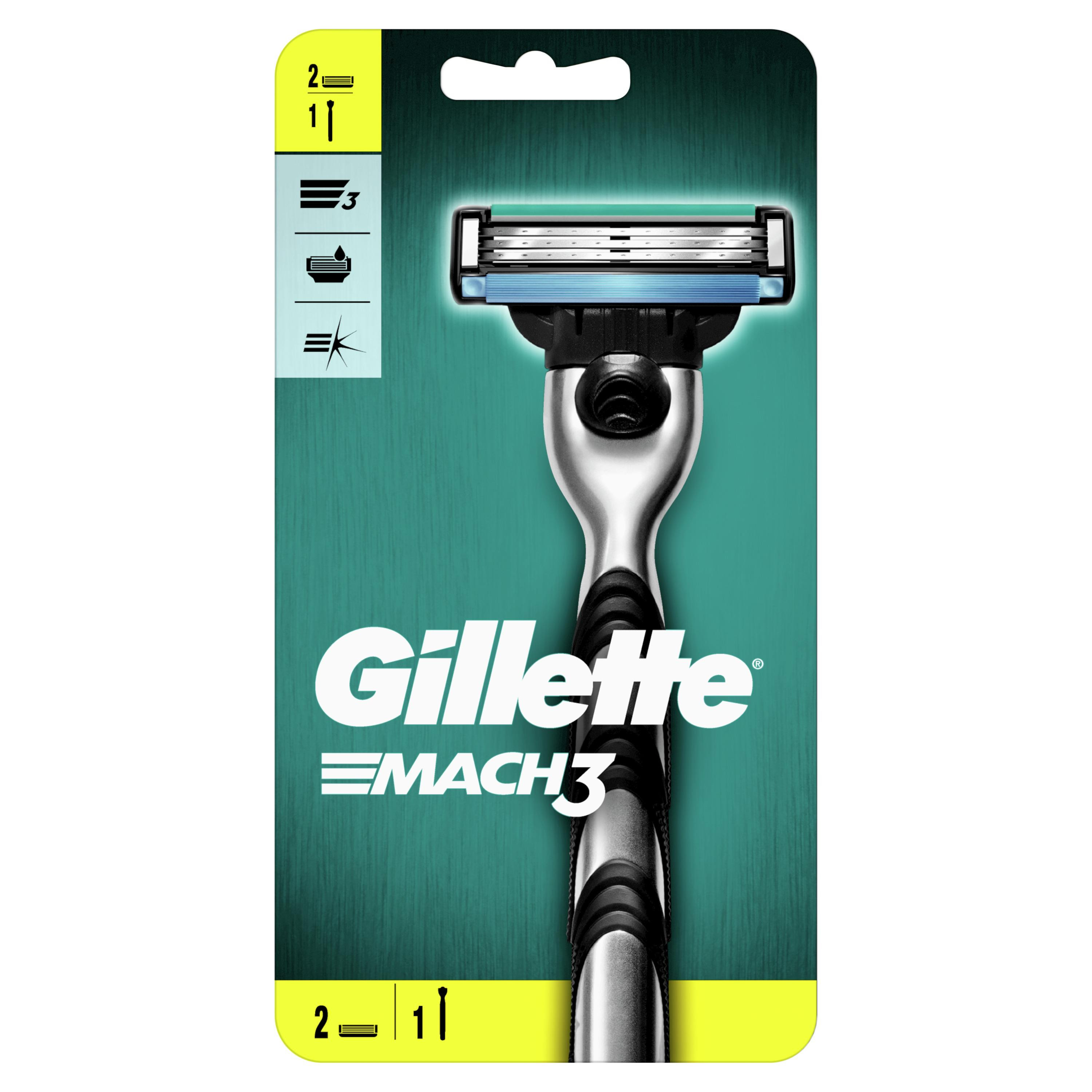 GİLLETTE MACH 3 TRAŞ MAK.+2YEDEK BIÇAK