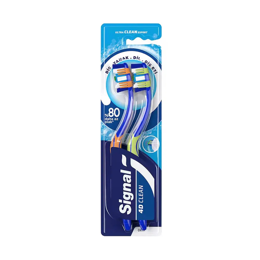 SİGNAL DİŞ FIRÇASI CLEAN EXPERT 1+1