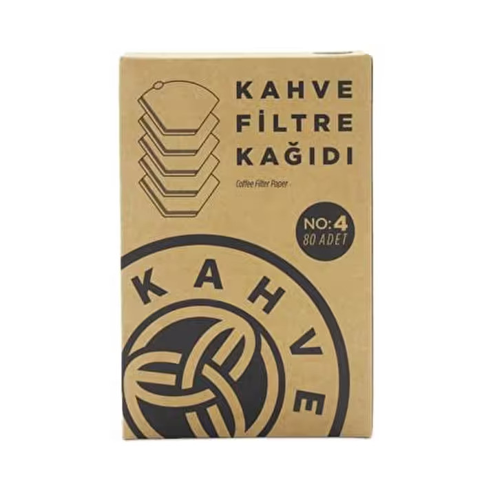 KAHVE DÜNYASI FİLTRE KAHVE KAĞIDI NO4 80*