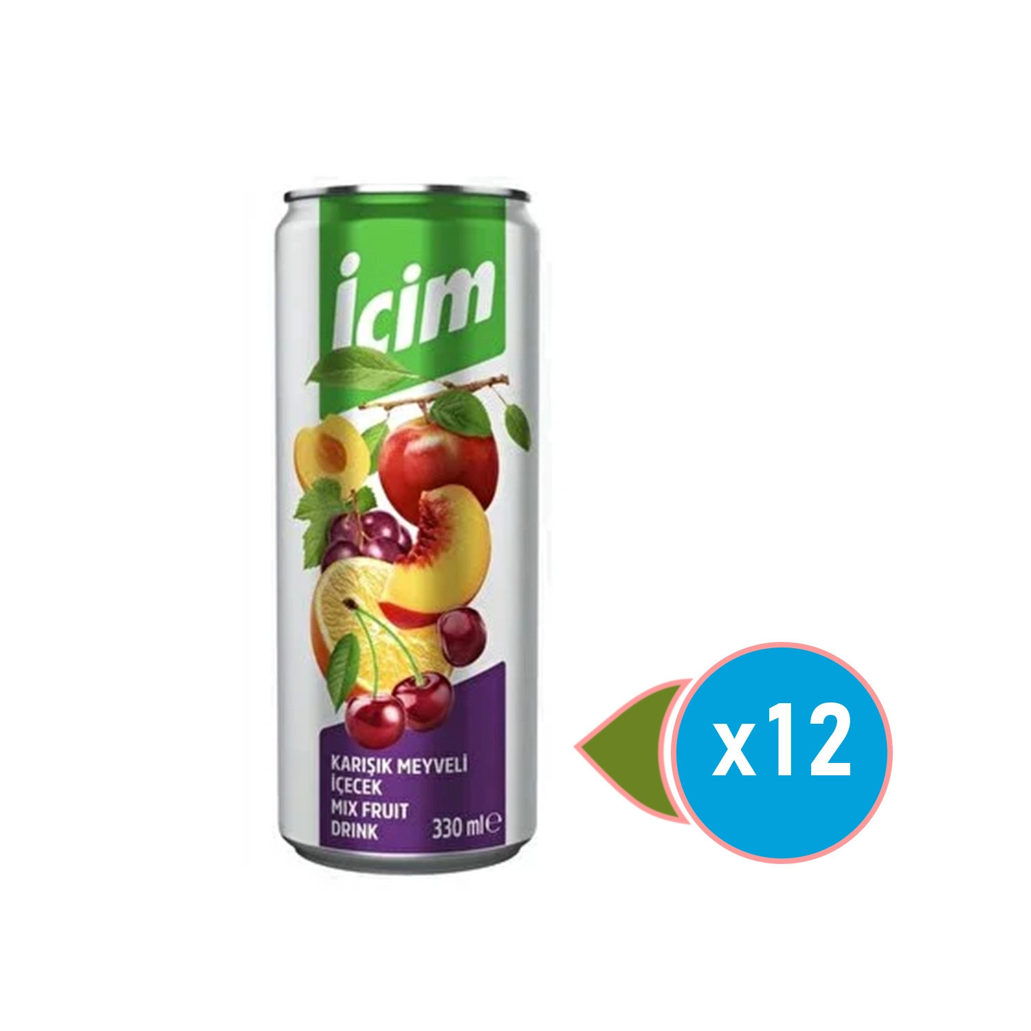 İÇİM KARIŞIK MEYVE SUYU 330ML
