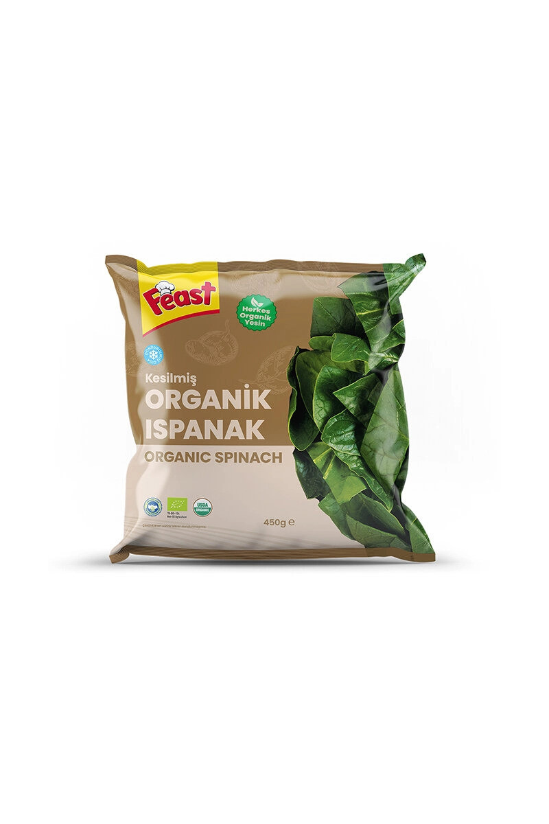 FEAST ISPANAK ORGANİK 450GR
