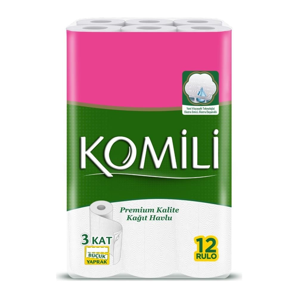 YUVAM KAĞIT HAVLU 3'KATLI 12'Lİ