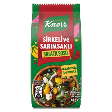 KNORR SALATA SOSU SİRKELİ SARIMSK.40GR