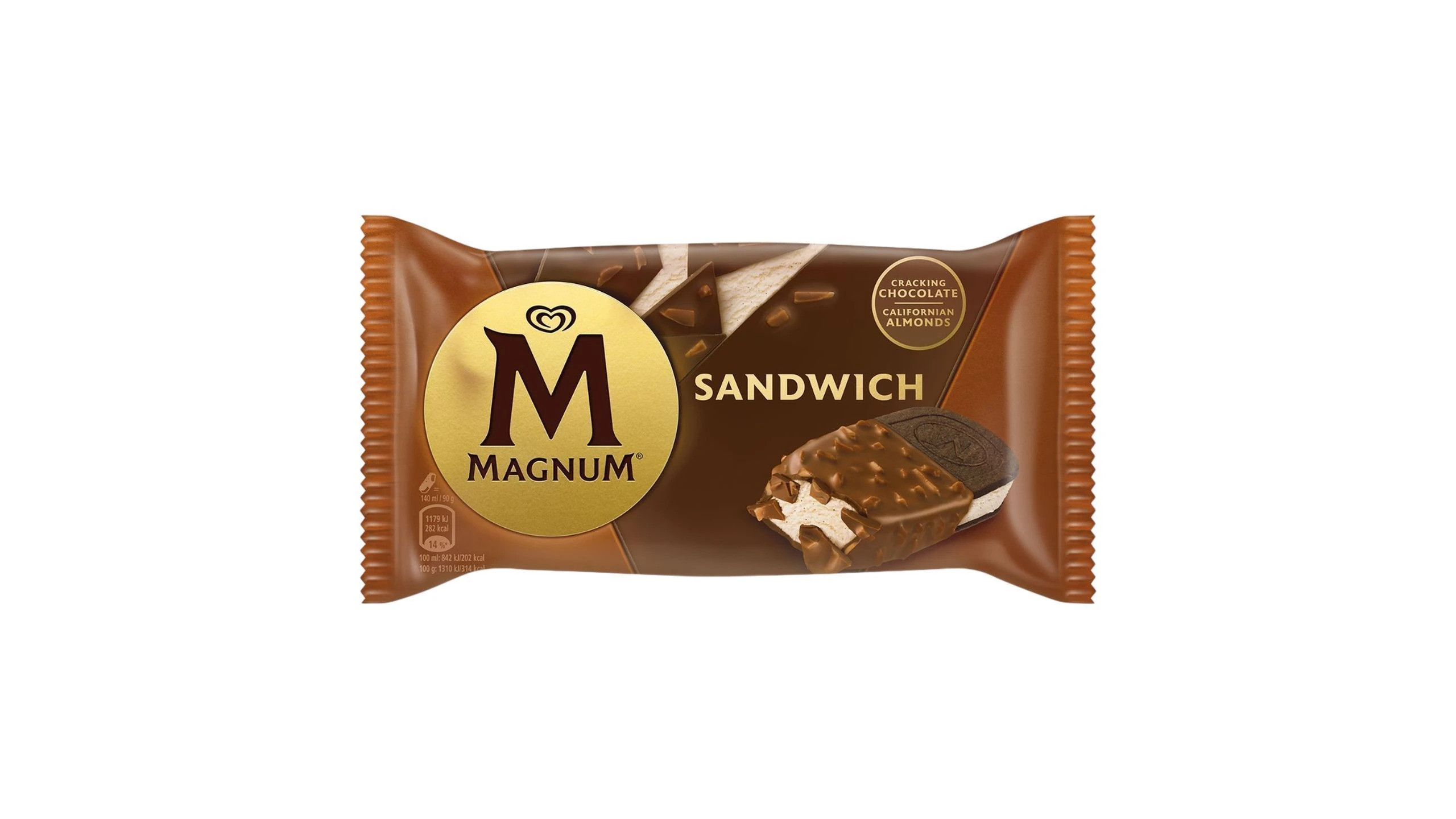 ALGİDA MAGNUM SANDWİCH BADEM 140ML
