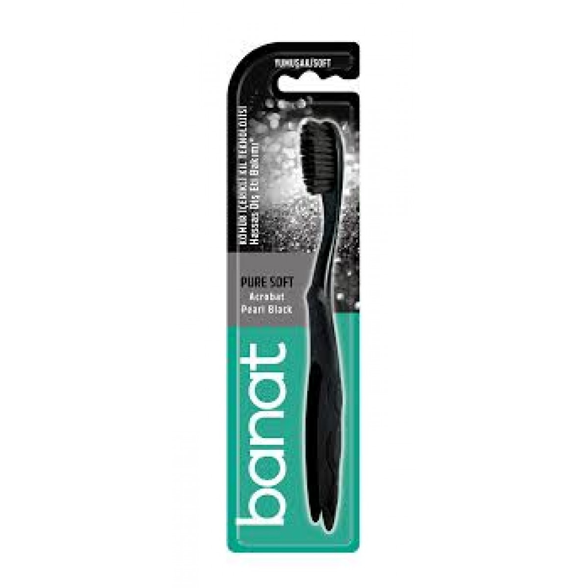 BANAT DİŞ FIRÇASI PEARLY BLACK YUMUŞAK