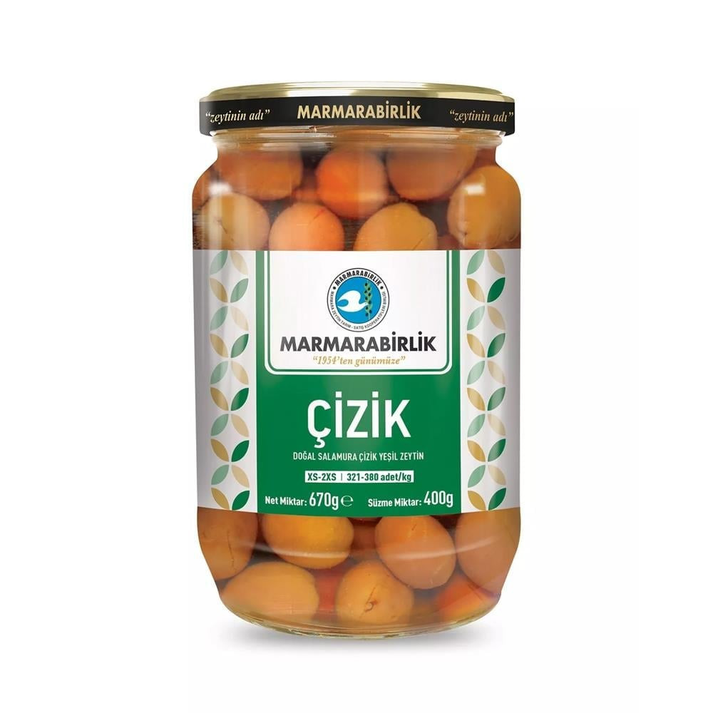 MARMARABİRLİK YEŞİL ÇİZİK XS-2XS (321-380) 400GR