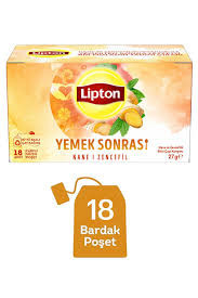 LİPTON BİTKİ YEMEK SONRASI ZENCEFİL NANE 18'Lİ