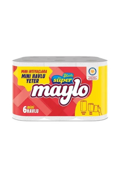 MAYLO KAĞIT HAVLU 2'KATLI 6'LI