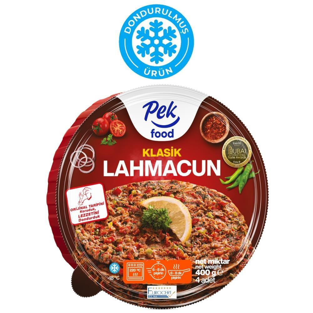 PEK FOOD KLASİK LAHMACUN 400GR