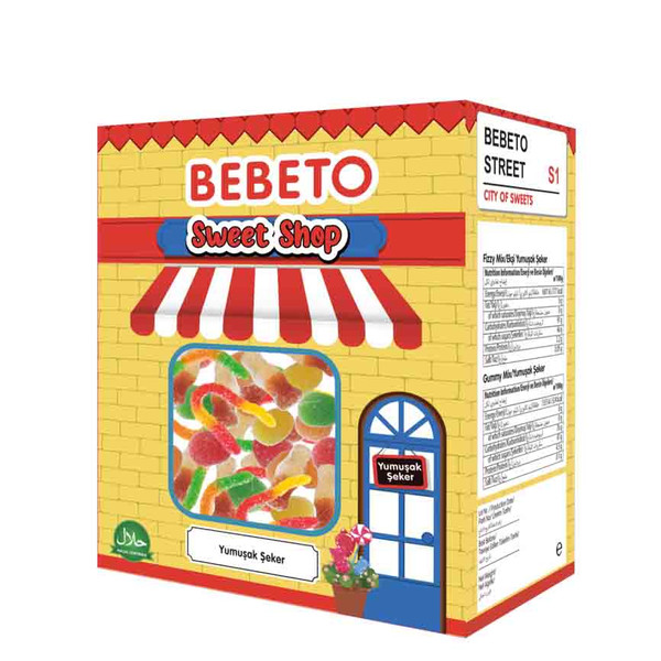 BEBETO SWEET SHOP YUMUŞAK ŞEKER 400GR