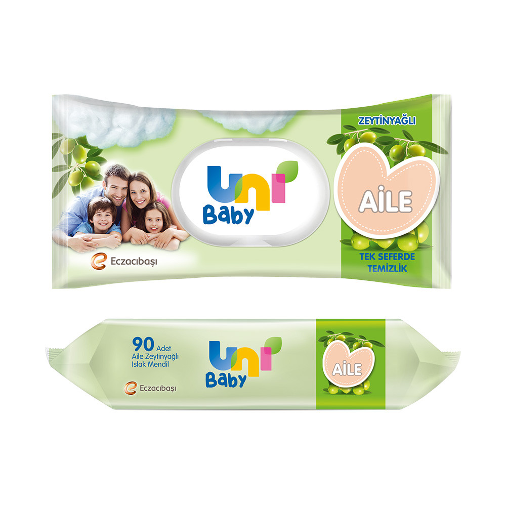 UNİ BABY ISLAK HAVLU ZEYTİNYAĞLI 90'LI