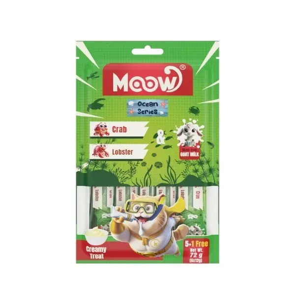 MOOW YENGEÇLİ ISTAKOZ KEÇİ SÜTLÜ KREMA 6X12GR