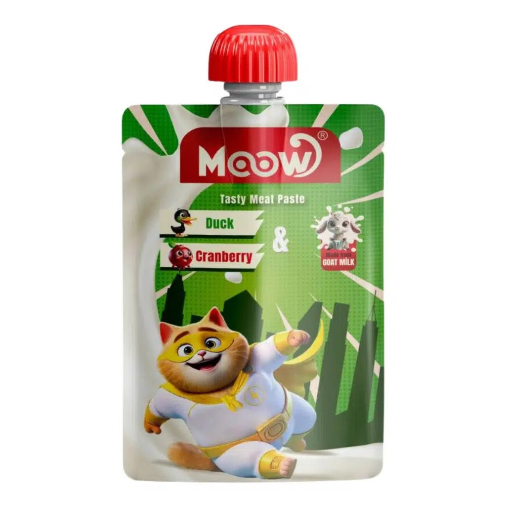 MOOW ÖRDEKLİ KIZILCIKLI KEÇİ SÜTLÜ ET EZME 90GR
