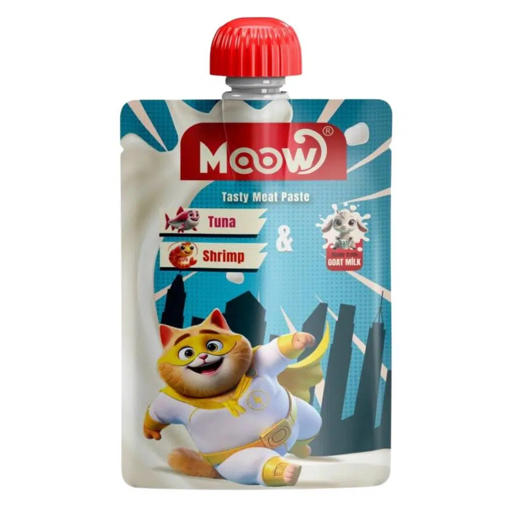 MOOW TON BALIKLI KARİDESLİ KEÇİ SÜTLÜĞ ET EZME 90GR