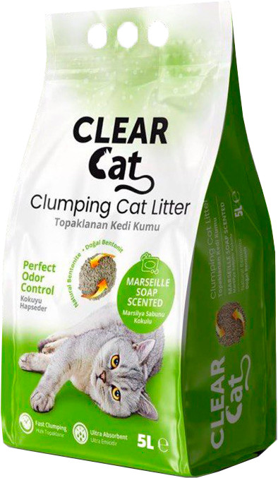 CLEAR CAT KEDİ KUMU 5KG